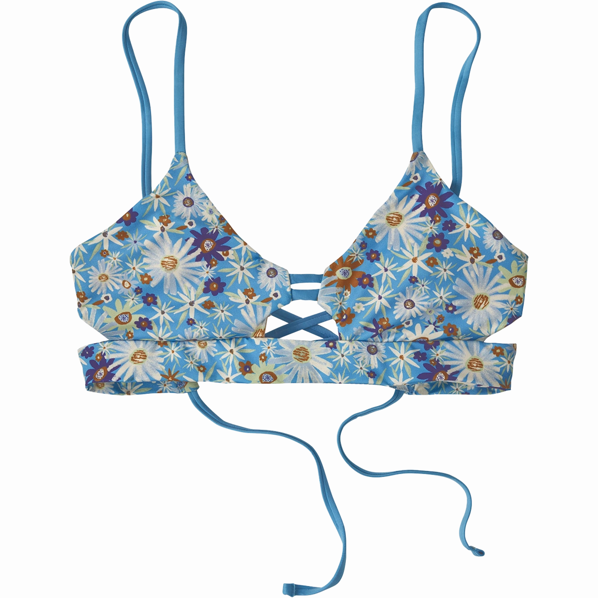 Matte-Look Women's Focal Point Bikini Top