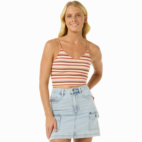 Smooth Finish Women's Bobbi Stripe Cami