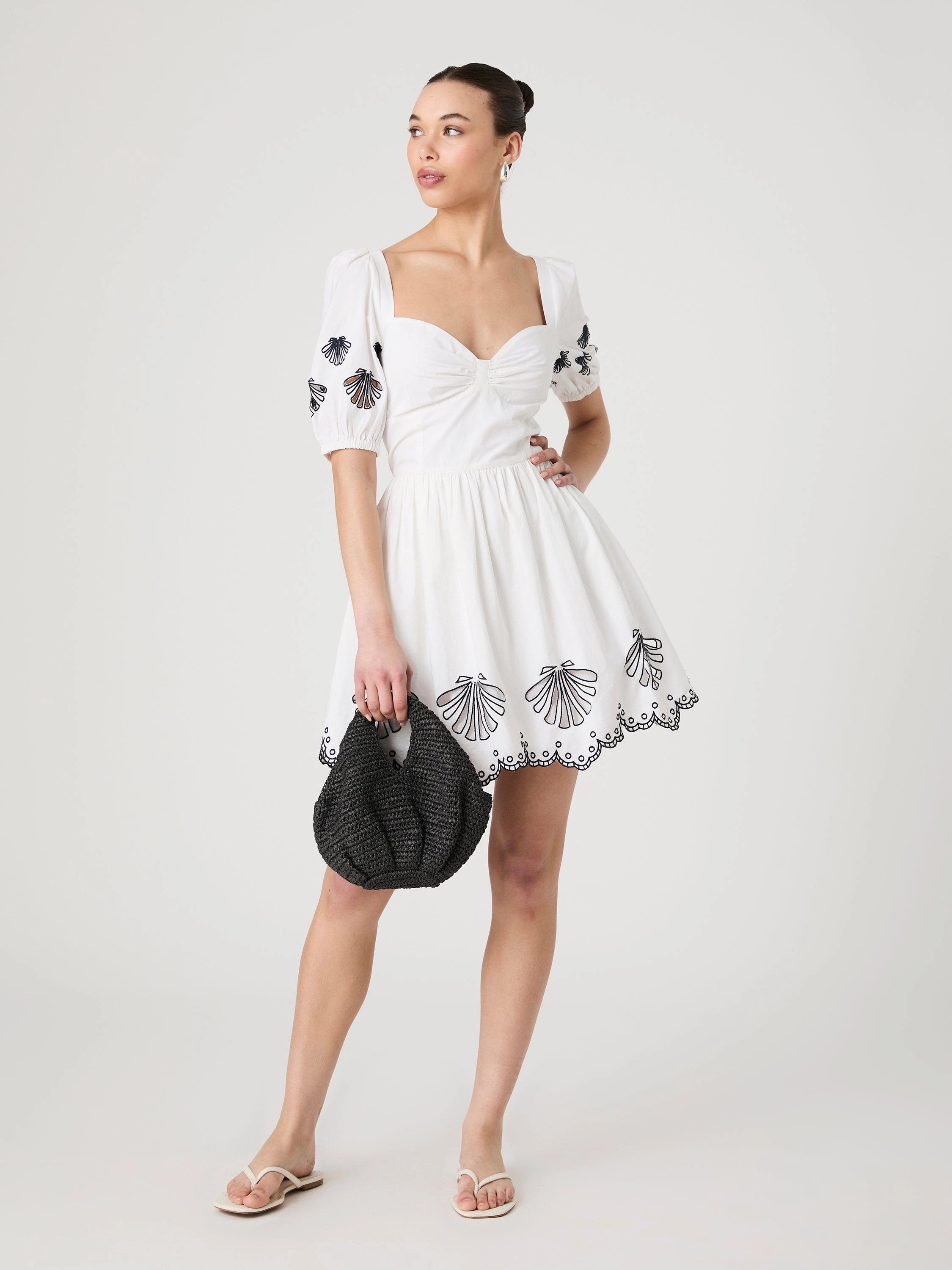 Cambria Cotton Anglaise Dress Light and breezy summer dress Light Fabric