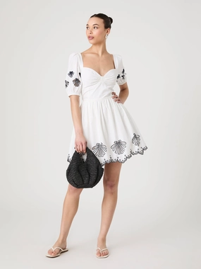 Daily Essential Cambria Cotton Anglaise Dress
