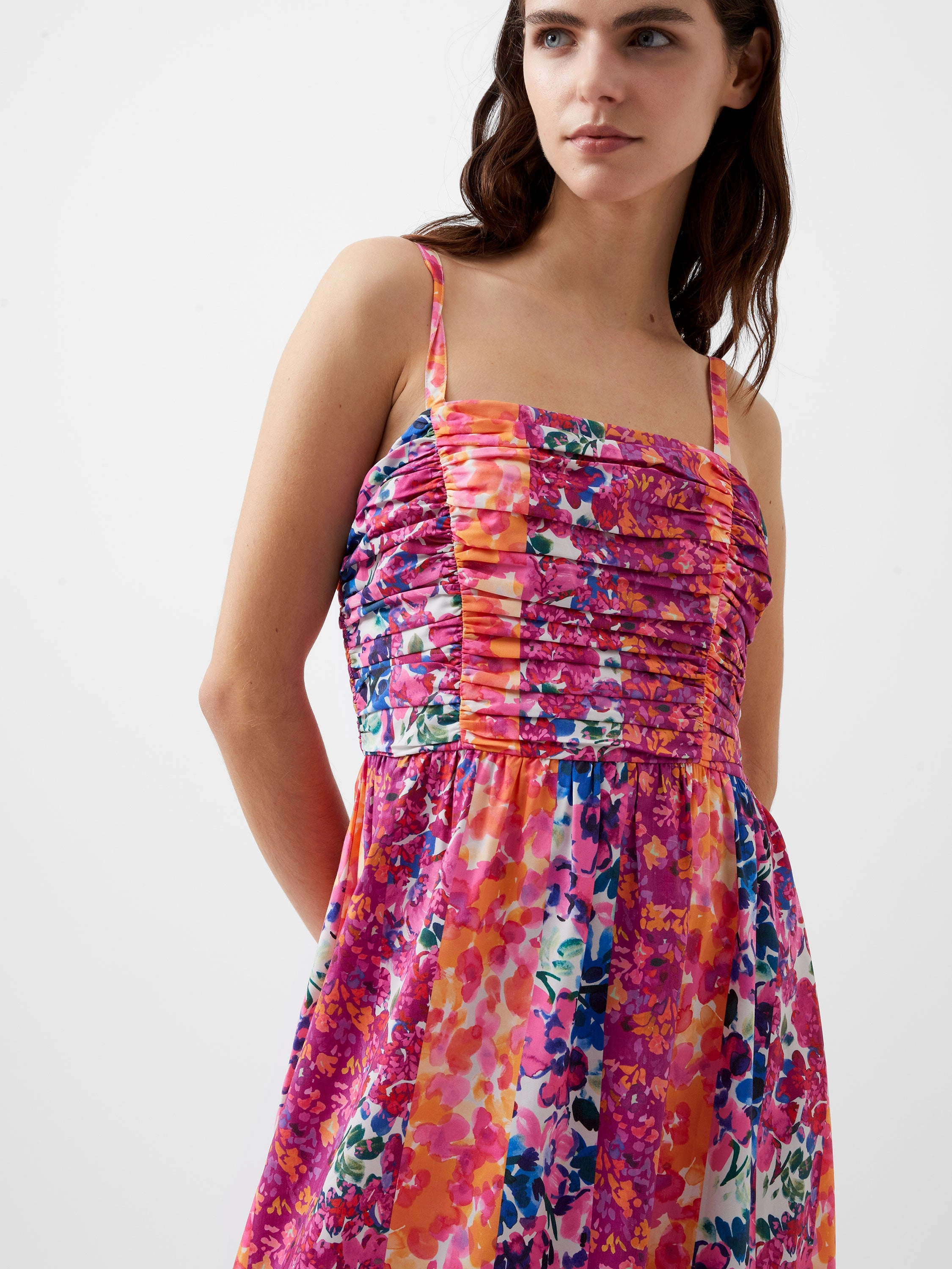 Elegant Everyday Contrasting Detail Carrie Era Sundress