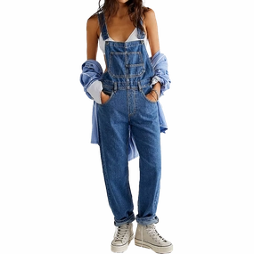 Gripper Waistband Relaxed Design Wear Women's Ziggy Denim Overall