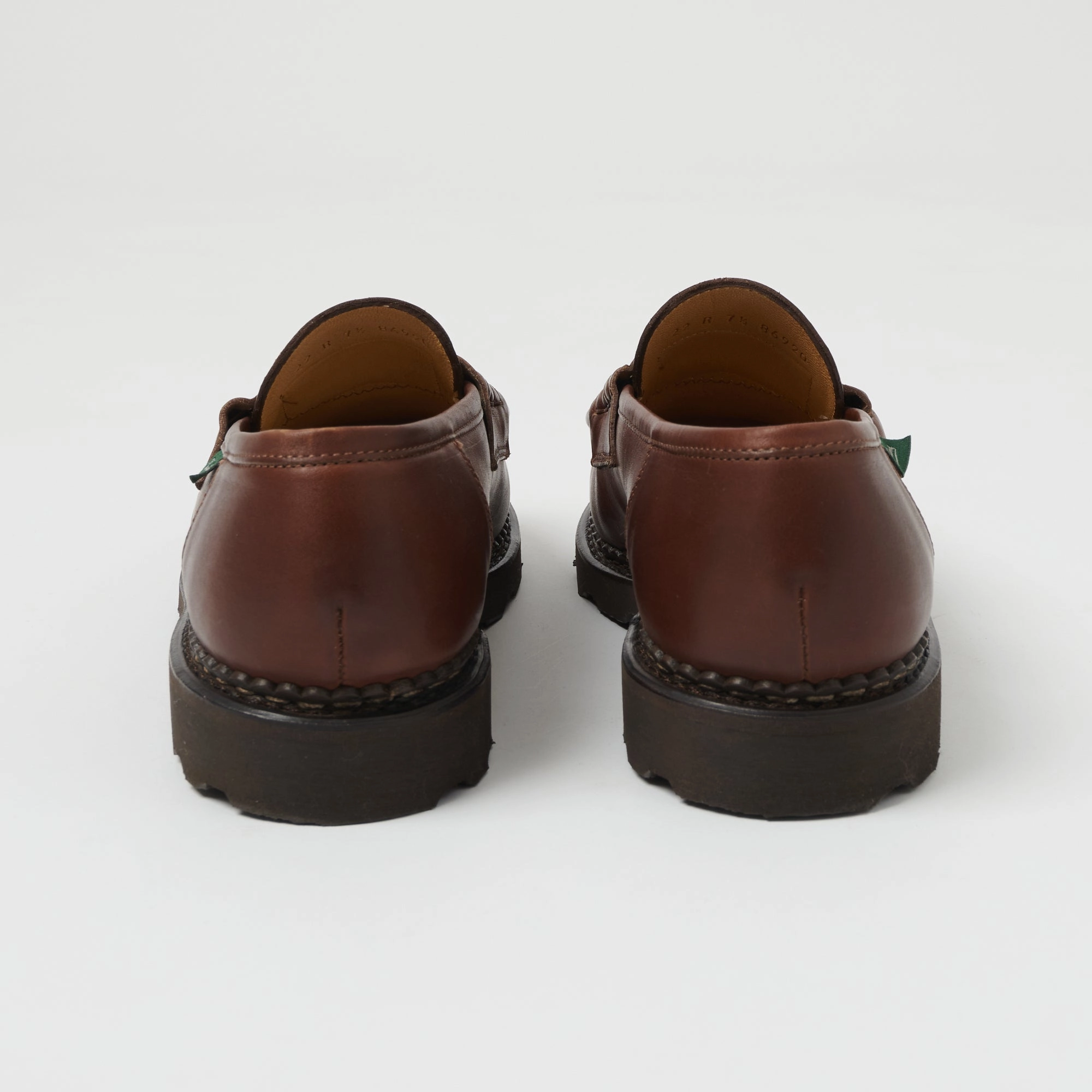 Paraboot Reims Marche Loafer - Brown Lisse Marron Rain Safe Gym Step