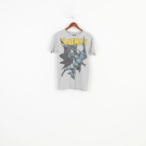 Cedar Wood State Men S T-Shirt Graphic Cotton Grey  Crew Neck Batman Top Non-toxic