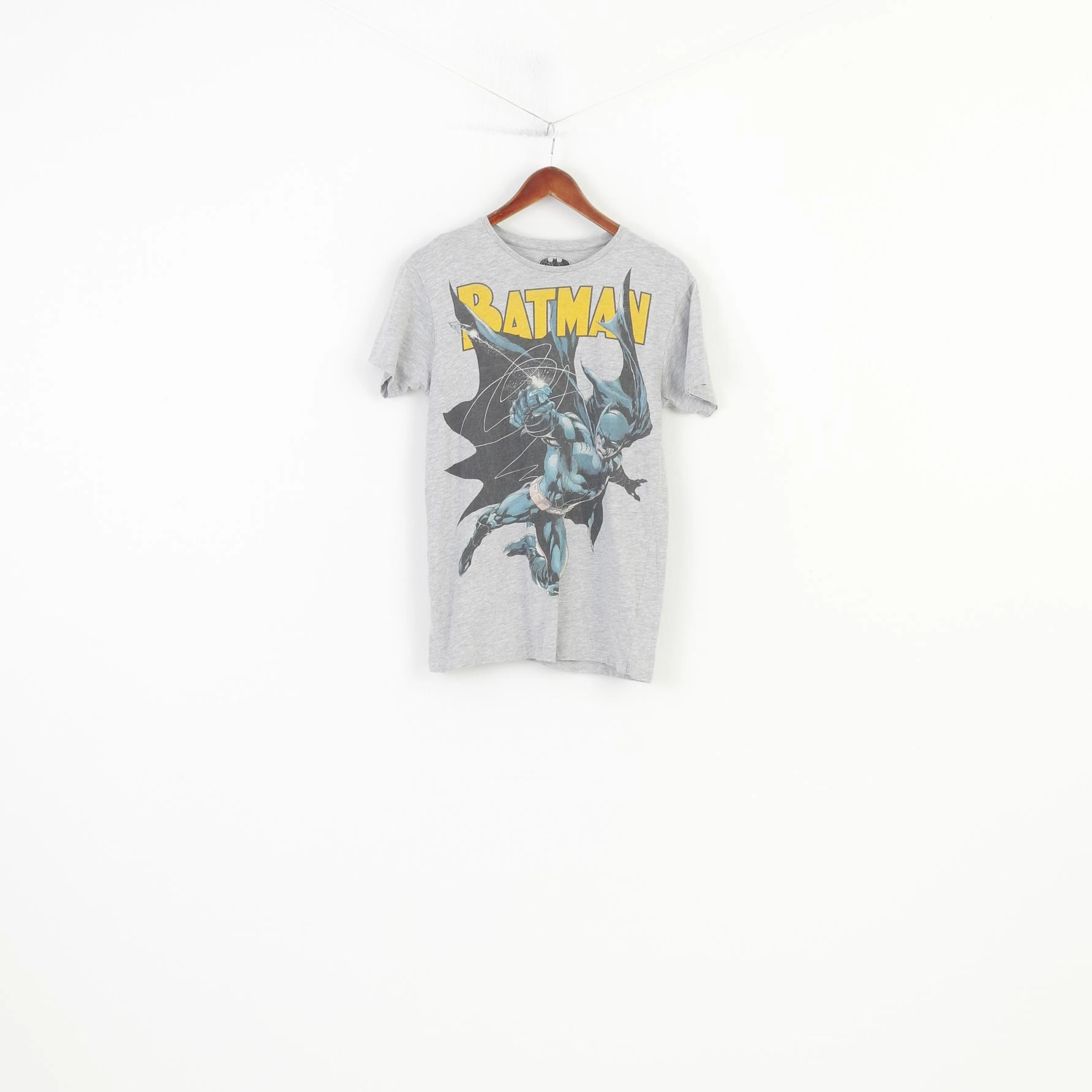 Cedar Wood State Men S T-Shirt Graphic Cotton Grey  Crew Neck Batman Top Non-toxic