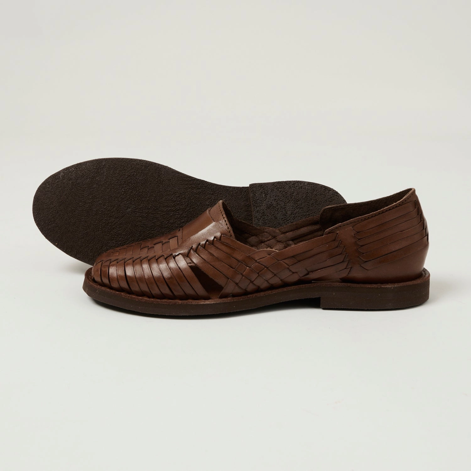 Clear Path Chamula Brasilia Woven Huarache Shoe - Brown