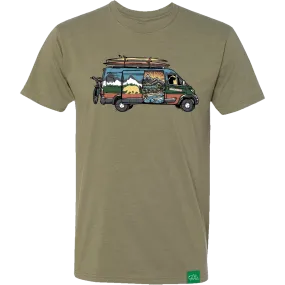 Men's Sea to Summit Tee Low Impact Dye right size