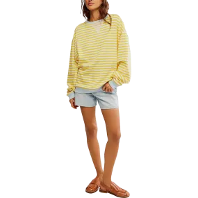 Patchwork Women's Classic Striped Crew