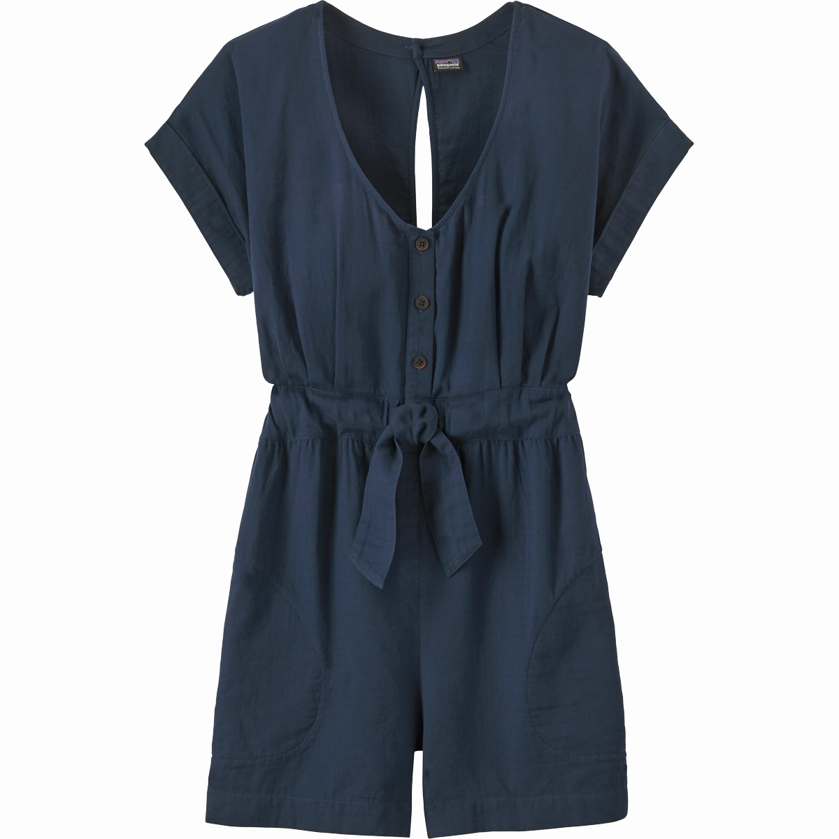 Effortless Look Women's Organic Cotton Gauze Romper 4"