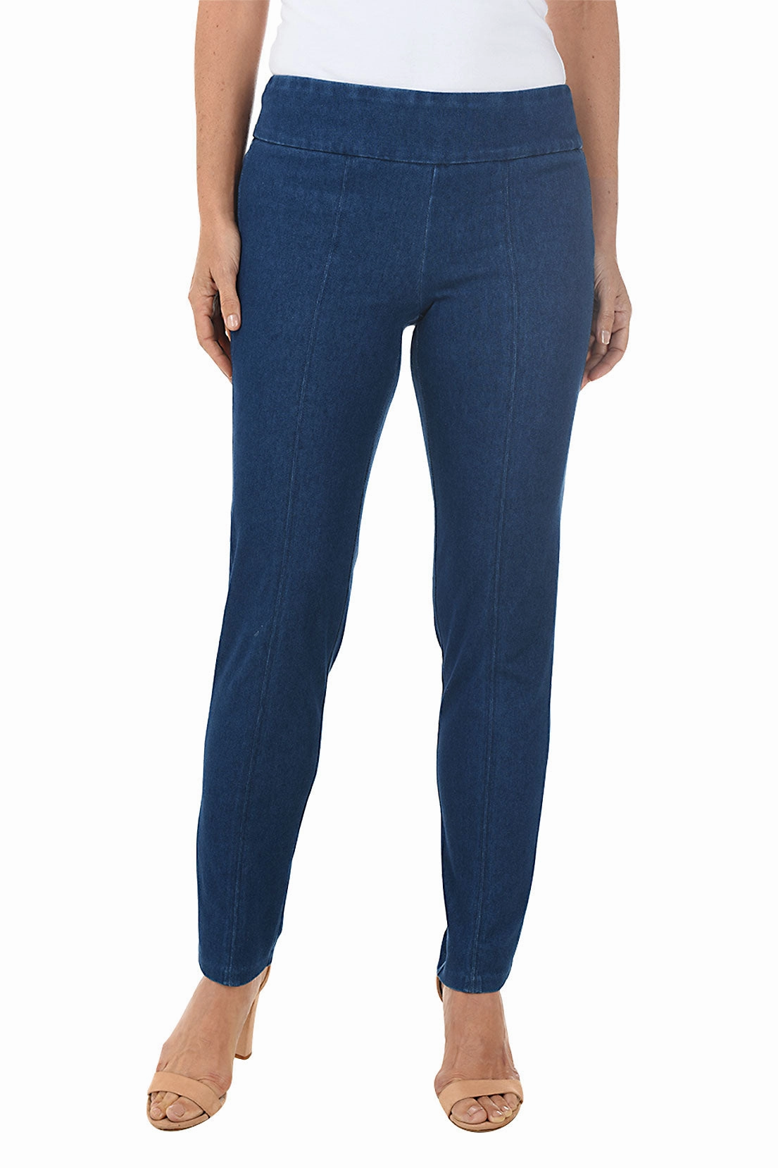 Pull-On Slim Leg Denim Pant MoistureControlLiner Outdoor Friendly