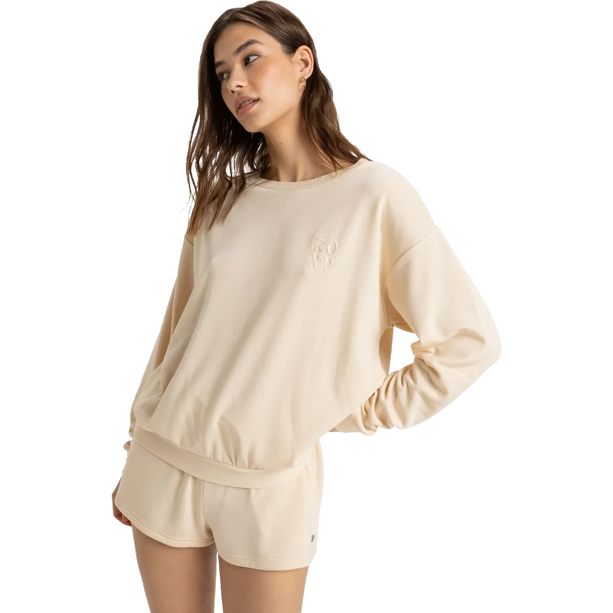 Women's Surfing By Moonlight Crew Neck Sweatshirt product casual elegance blend