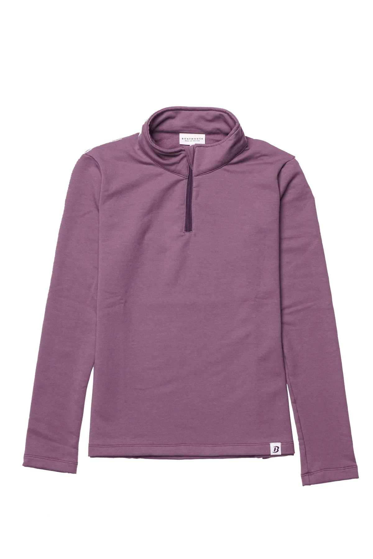 Women's Quarter Zip Stylish hooded feature