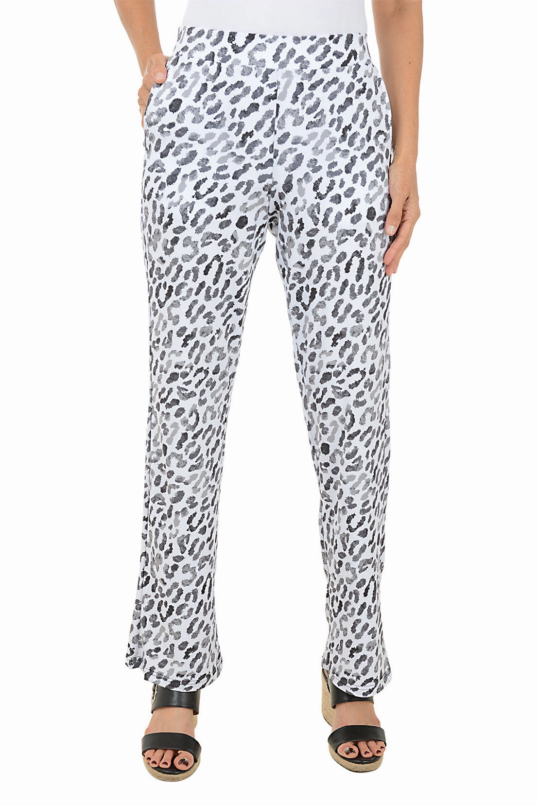 Kat Cherie Flared Pull-On Pant Flexible Comfort Wear QuickReleaseClosures