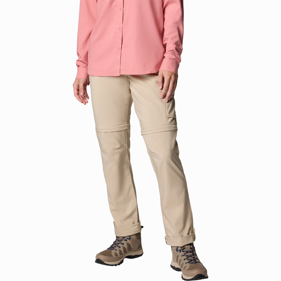 Anti Friction Lining Easy Stretch Women's Silver Ridge Utility Convertible Pant