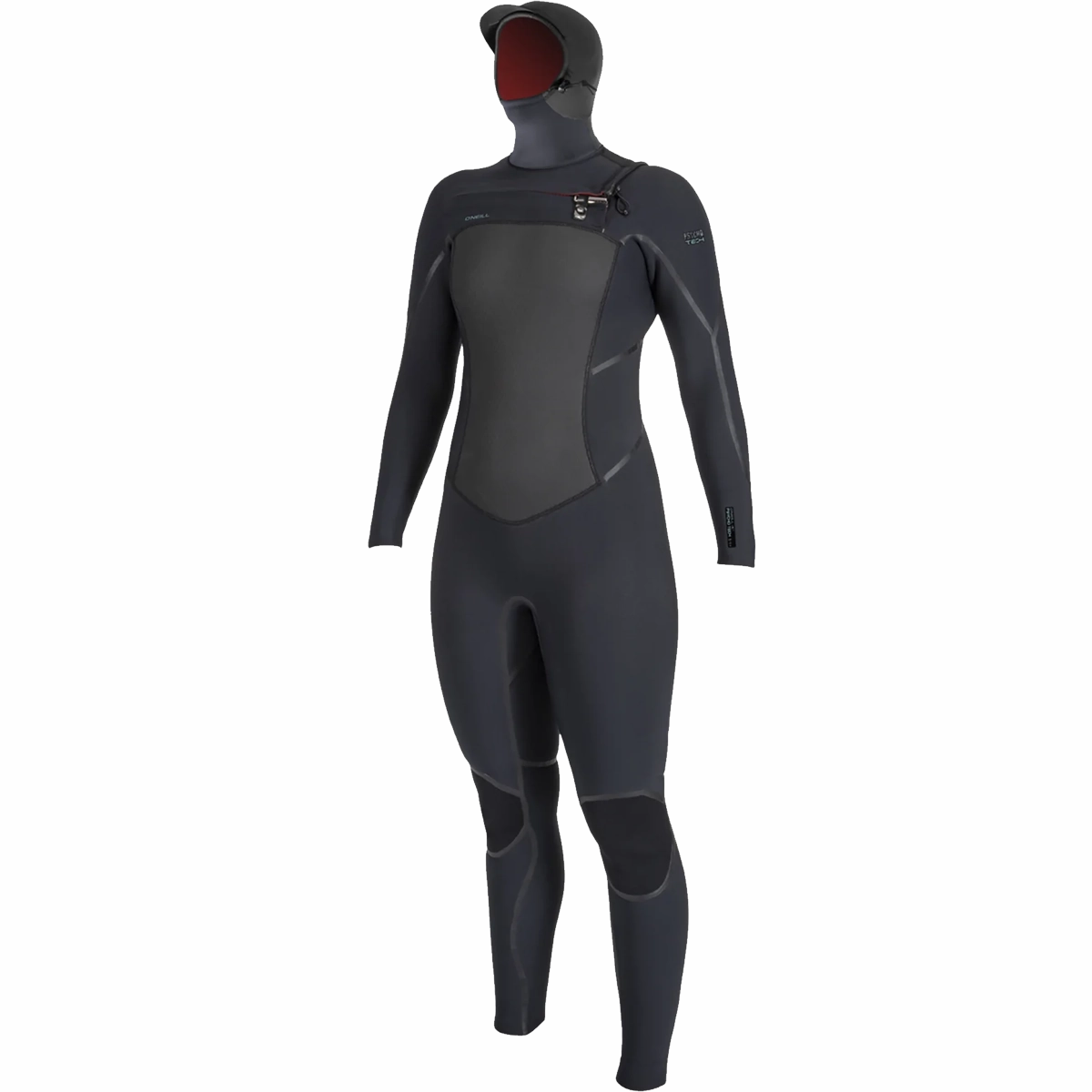 Women's Psycho Tech 5.5/4mm Hooded Chest Zip Low Profile Cuffs