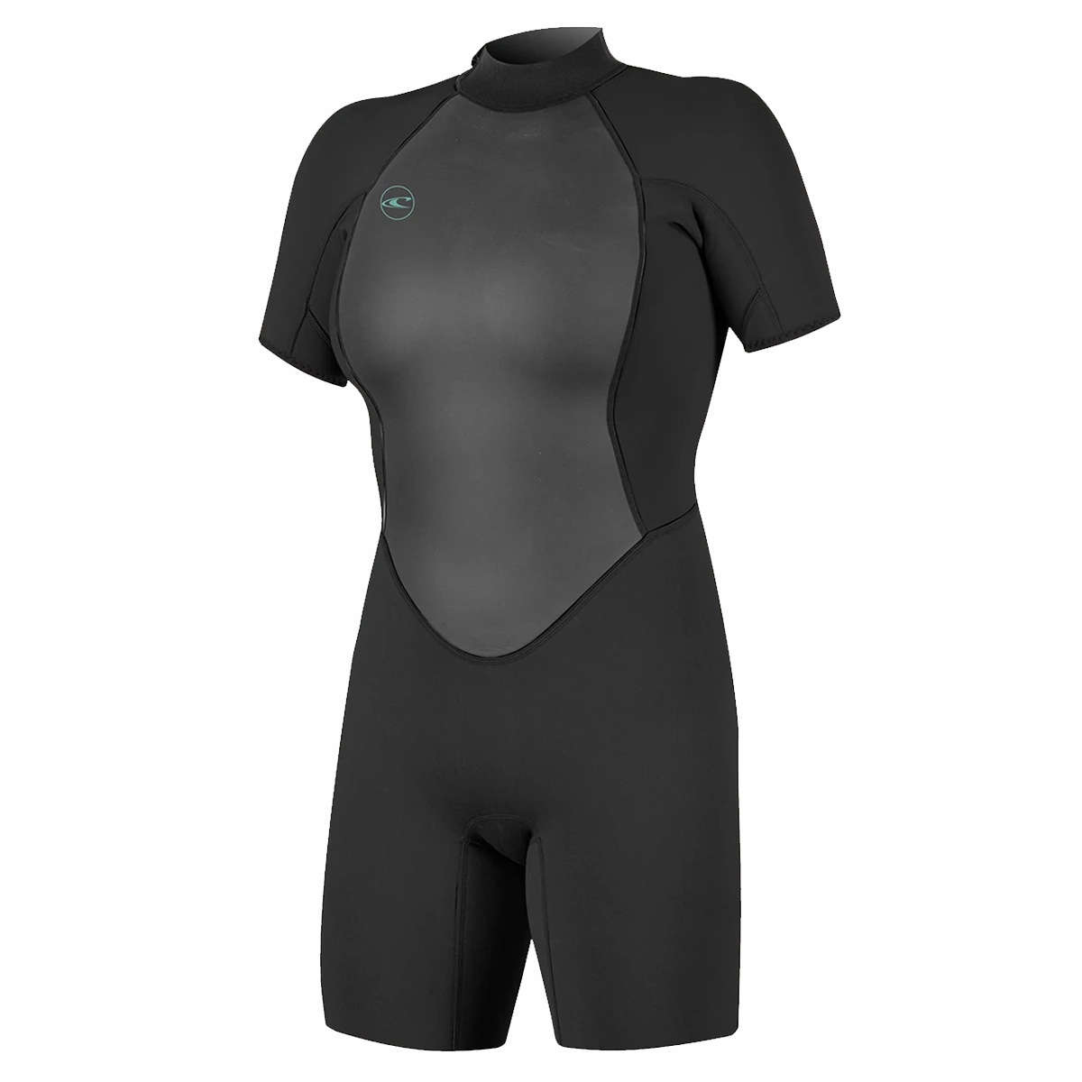 SelfAdjusting Waistband Seamless Torso Construction Women's Reactor 2 Short Sleeve 2mm Back Zip Spring