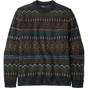 Men's Recycled Wool-Blend Sweater City Style Business casual