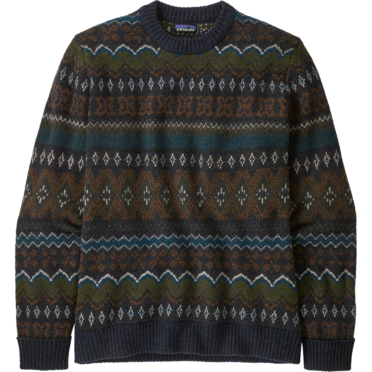 Relaxed Layers Bar Night Men's Recycled Wool-Blend Sweater