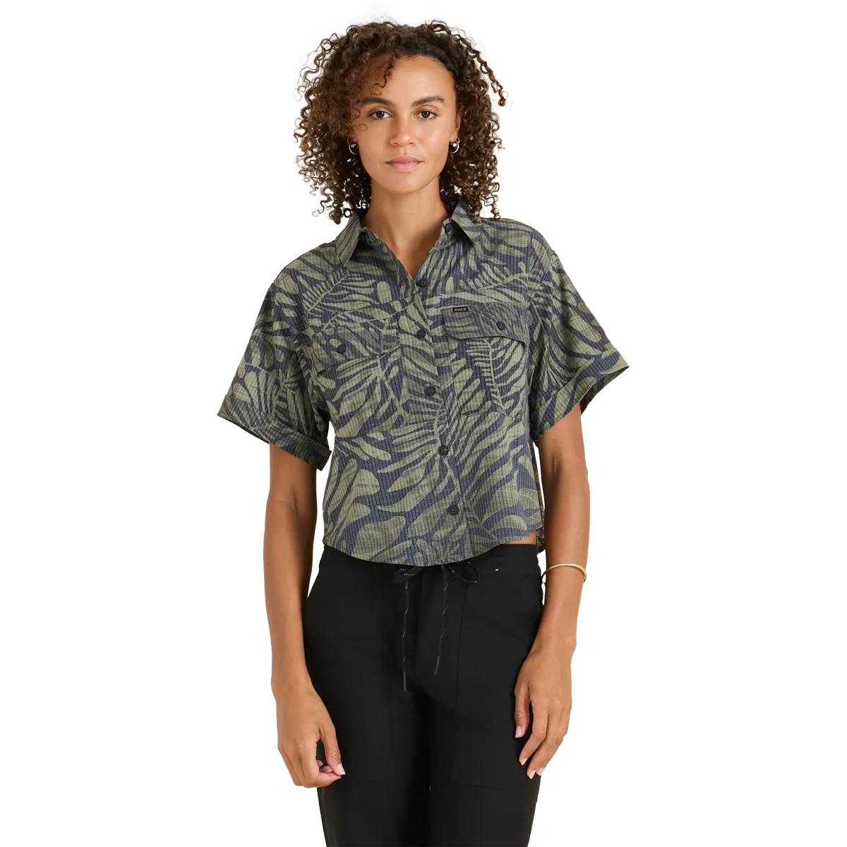 Women's Bless Up Cropped Lightweight Material