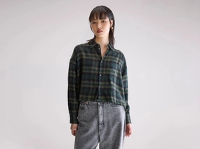 Kraft cropped shirt (252 / W / CHECK A) Winter Gear product custom made perfection