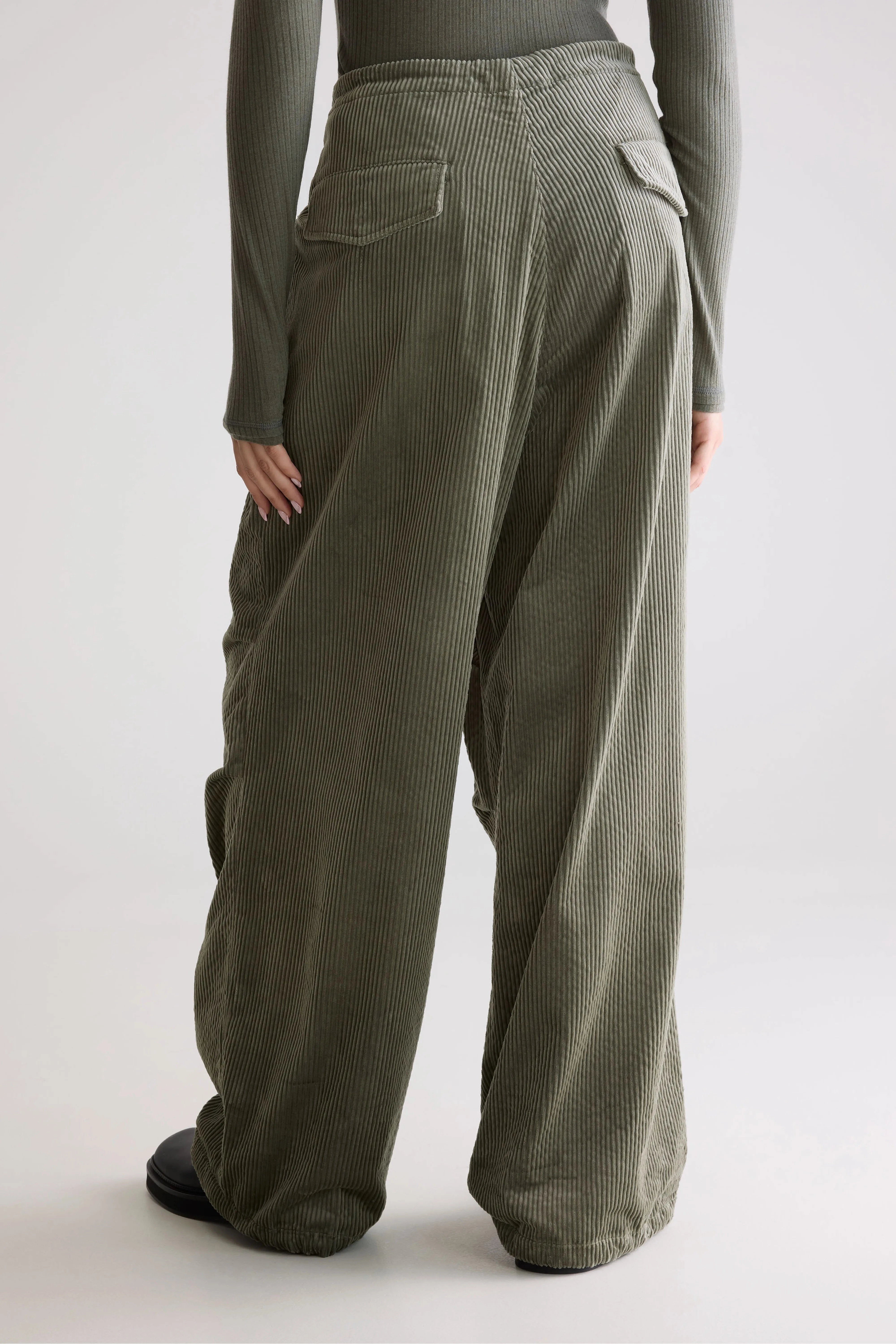 Odor Control Fabric Timeless Layers Jicko baggy trousers (252 / W / SAGE)