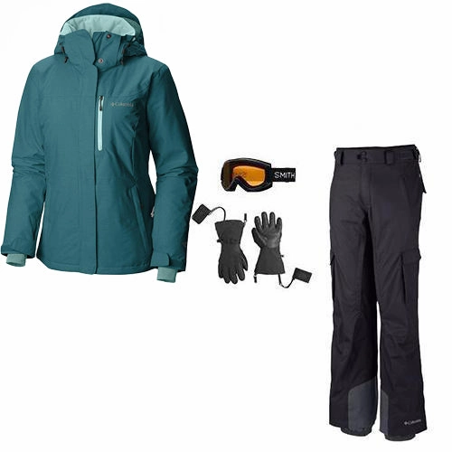Fashion Forward Chilly Day Ready Columbia Women's Outerwear Package
