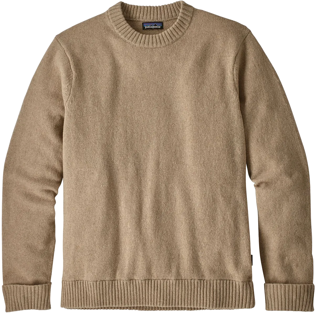 Men's Recycled Wool-Blend Sweater product pastel softness Flexible