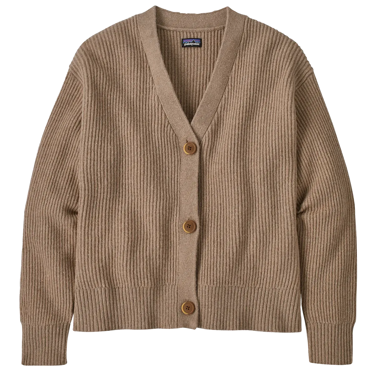 Women's Recycled Wool Cardigan Short Sleeve