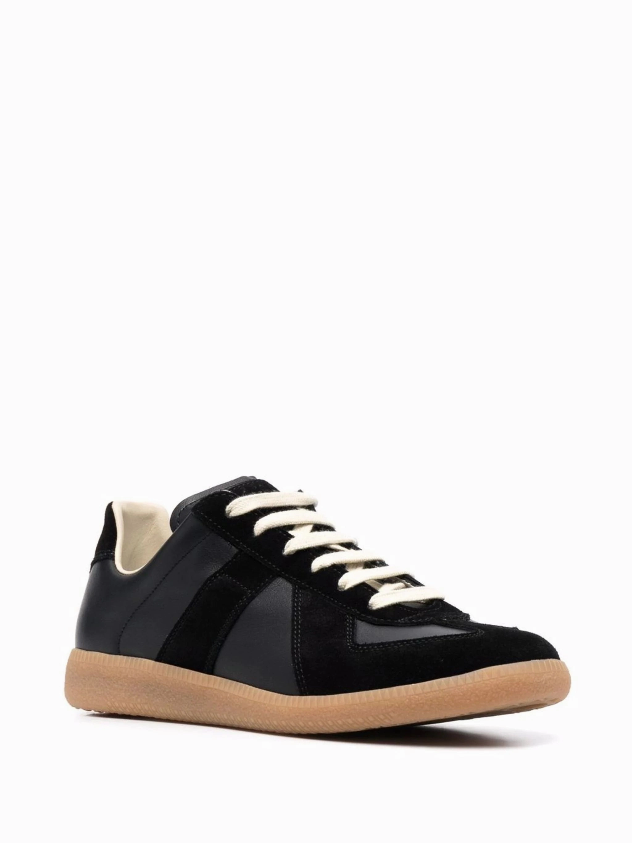 Womens Replica Low Top Sneakers - Black High   Top Traction pods