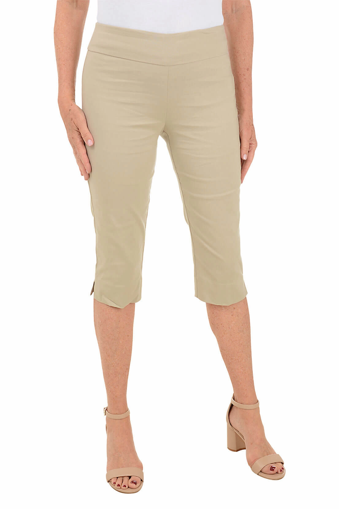 Petite Prints Charming Clamdigger Pant Body Ready Work Flex