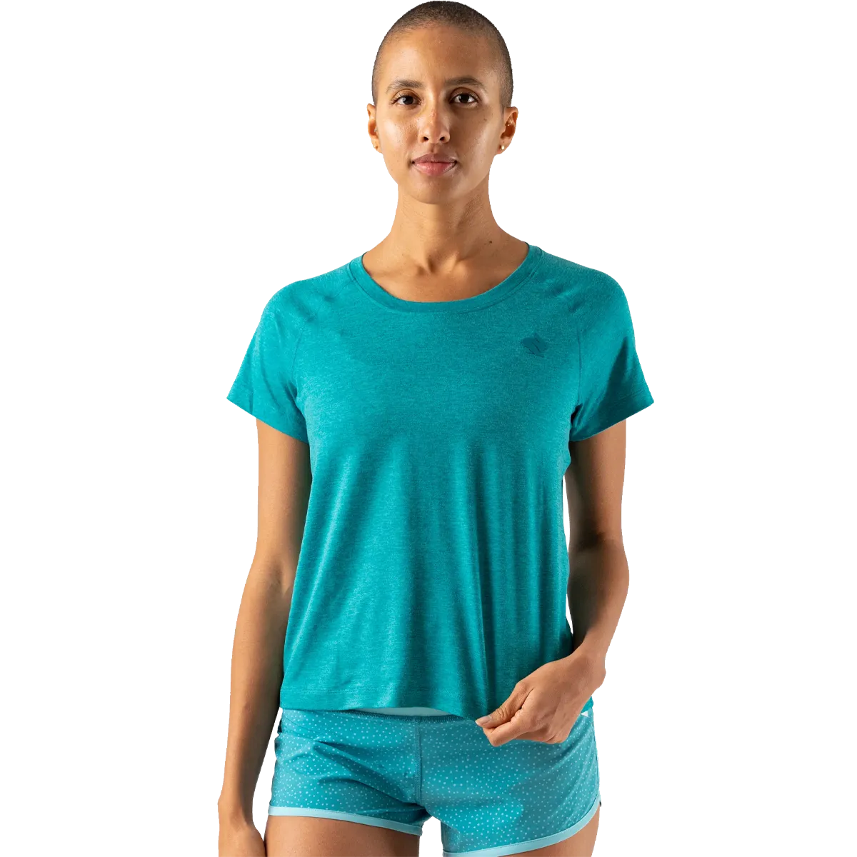 Women's EZ Tee Cropped Classic Layer