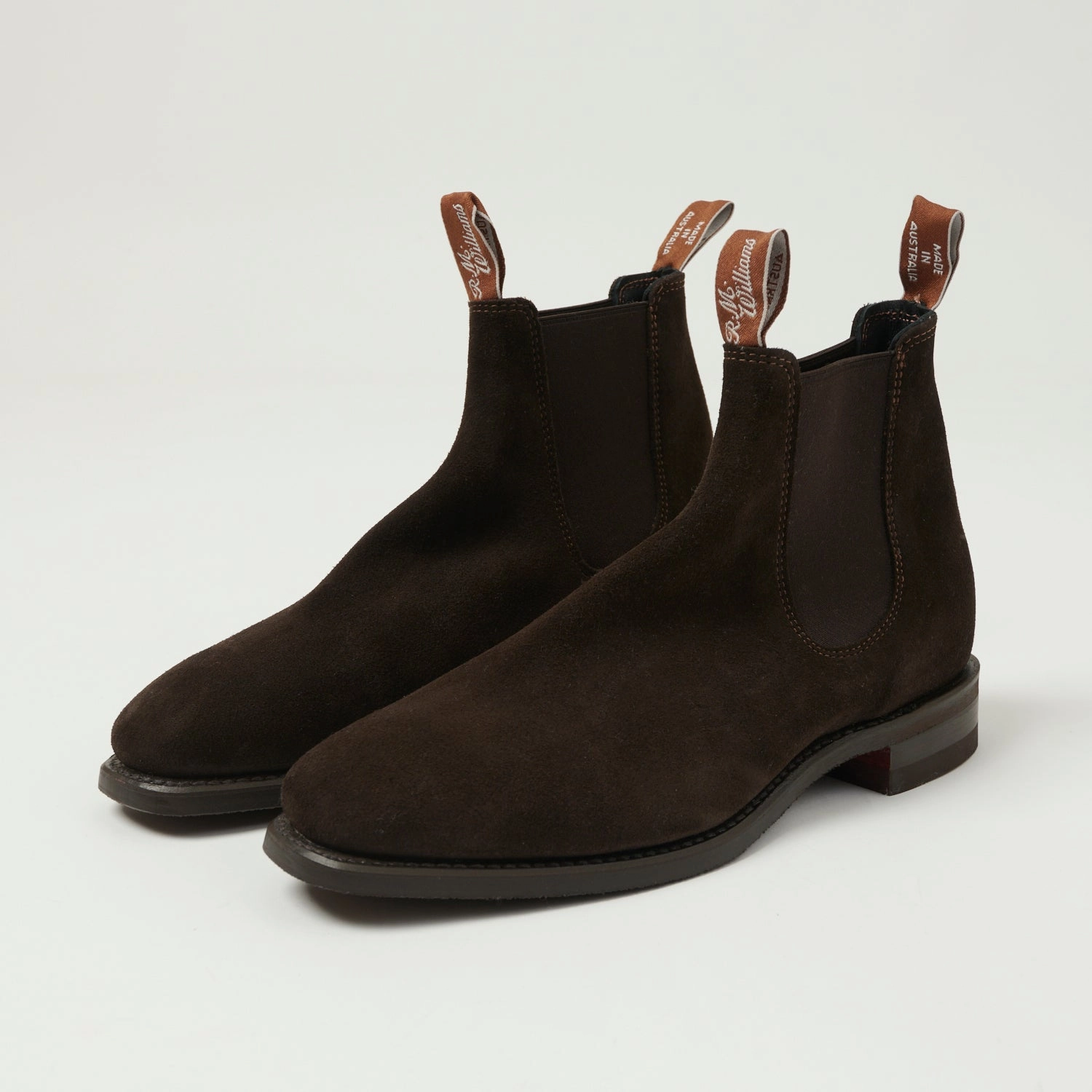 Comfy Design R.M.Williams 'Comfort Craftsman' Chelsea Boot - Chocolate Suede