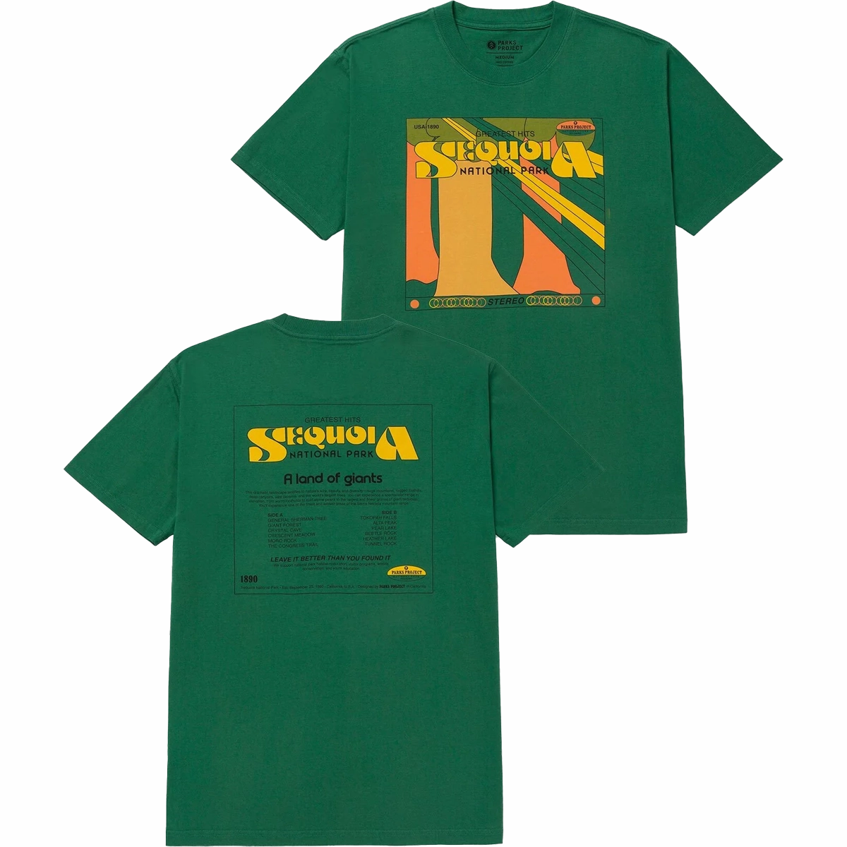 Sequoia Greatest Hits Tee Holiday Comfort Style Casual Performance Fit