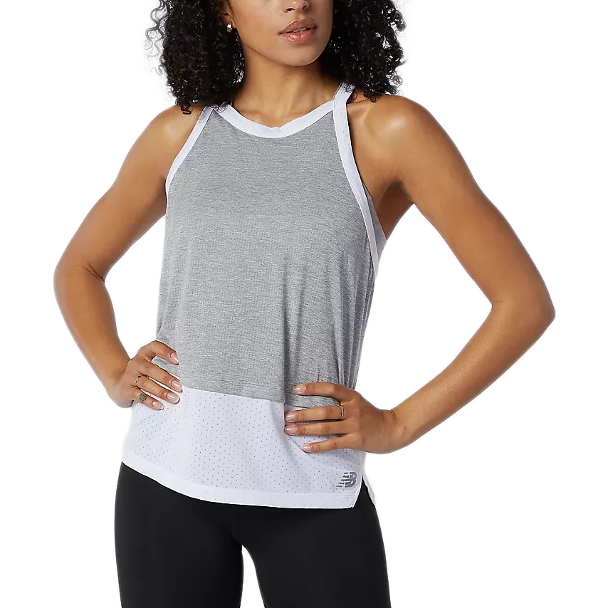 Skinny Fit Women's Impact Run Hybrid Tank