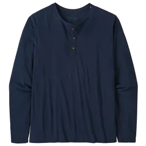 Men's Organic Cotton Lightweight Henley Eco Conscious Production