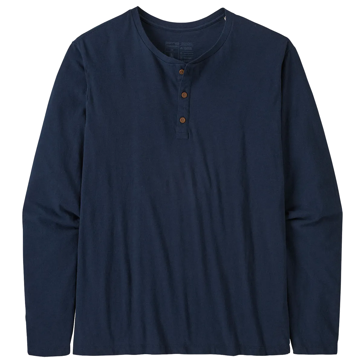 Urban Casual Look Stretchable Weave Men's Organic Cotton Lightweight Henley