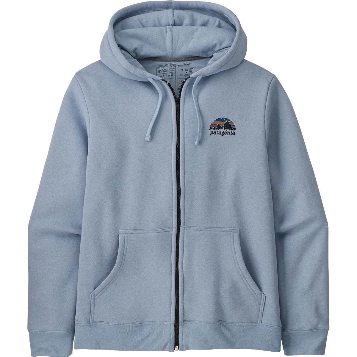 Unisex Comfort Men's Skyline Stencil Uprisal Full Zip Hoody