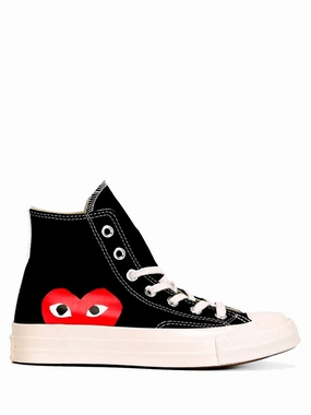 Converse High 'Chuck Taylor' Sneakers - Black Shock Diffusing Midsole