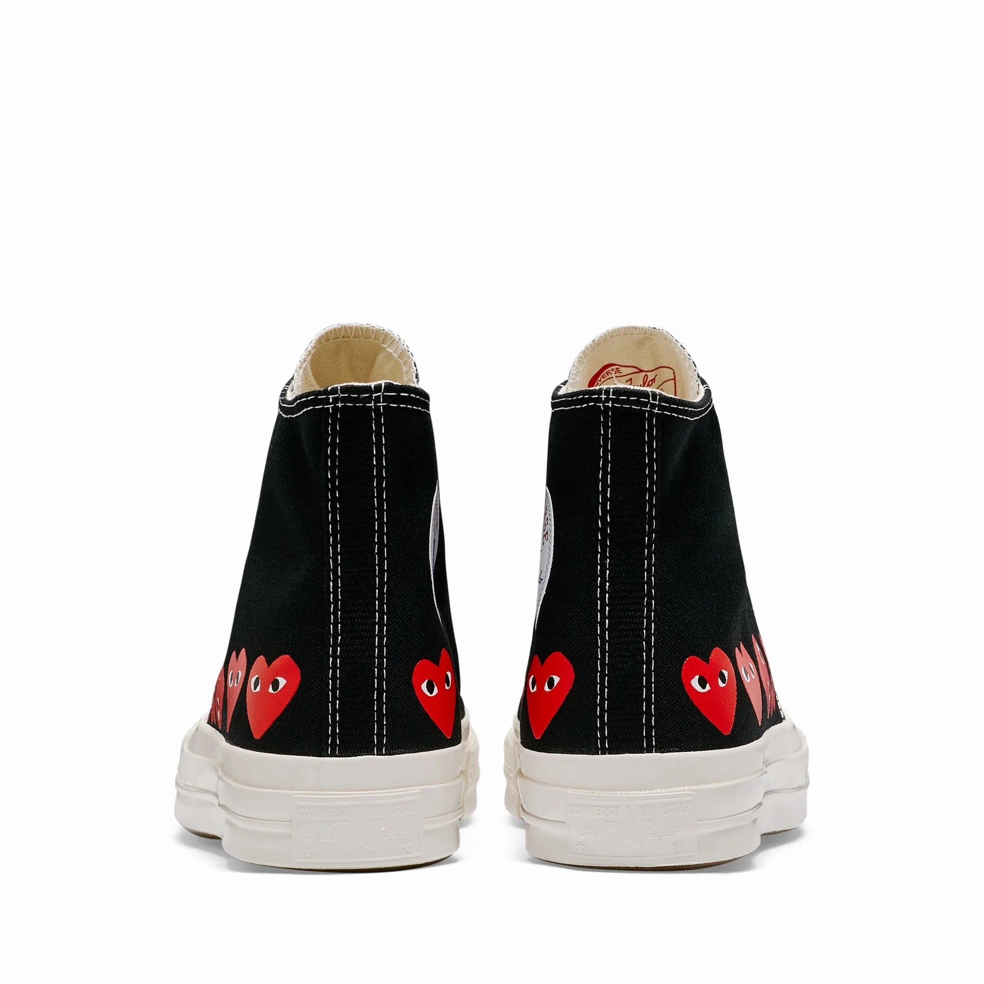 Converse High 'Chuck Taylor' Sneakers Multi Heart - Black Footwear Focus City Living