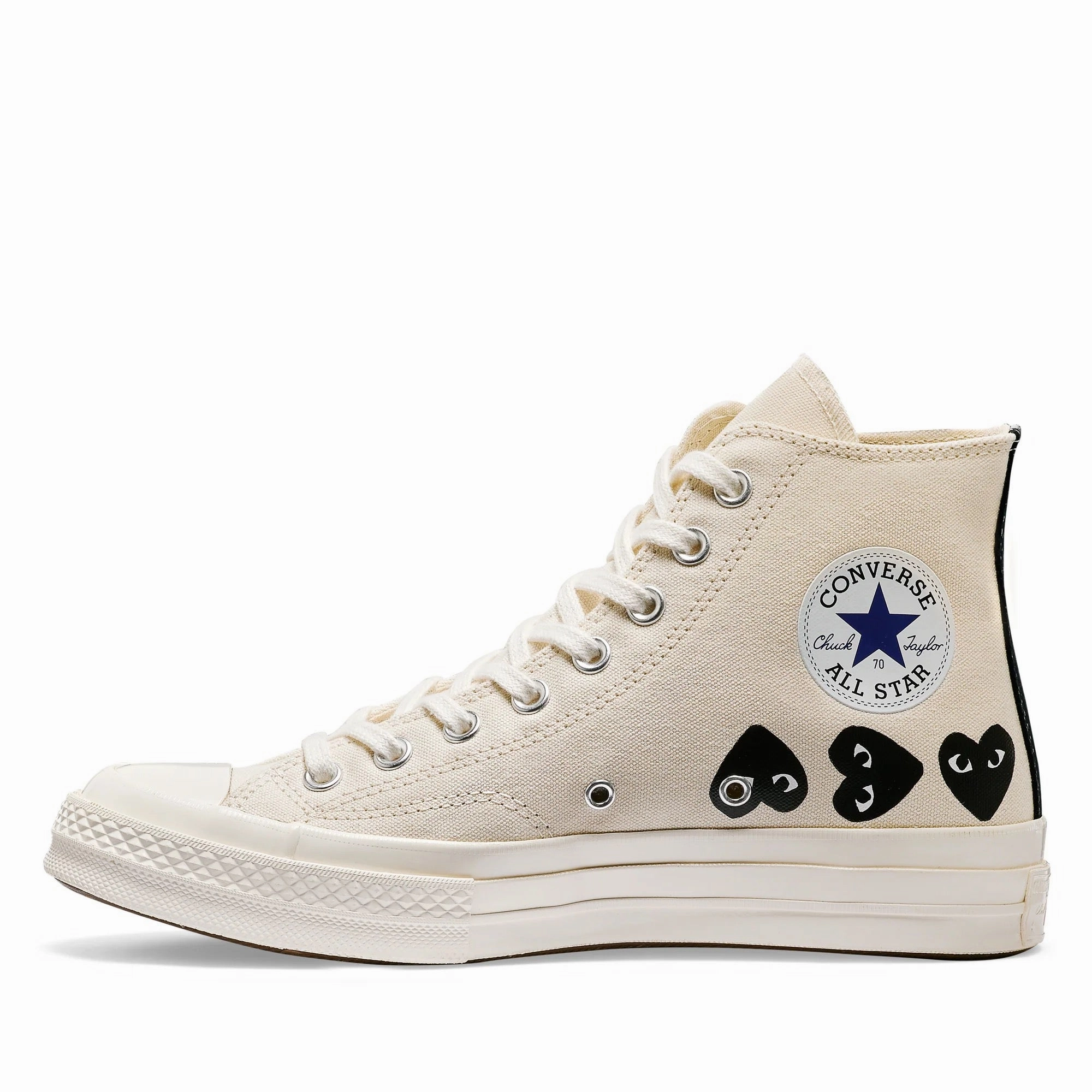Converse High 'Chuck Taylor' Sneakers Multi Heart - White Hyper Elastic Foam Tech Breathable Support