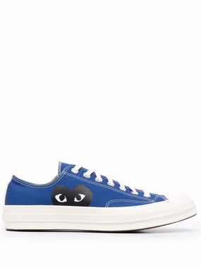 Casual traction Carbon Fiber Converse Low 'Chuck Taylor' Sneakers - Blue