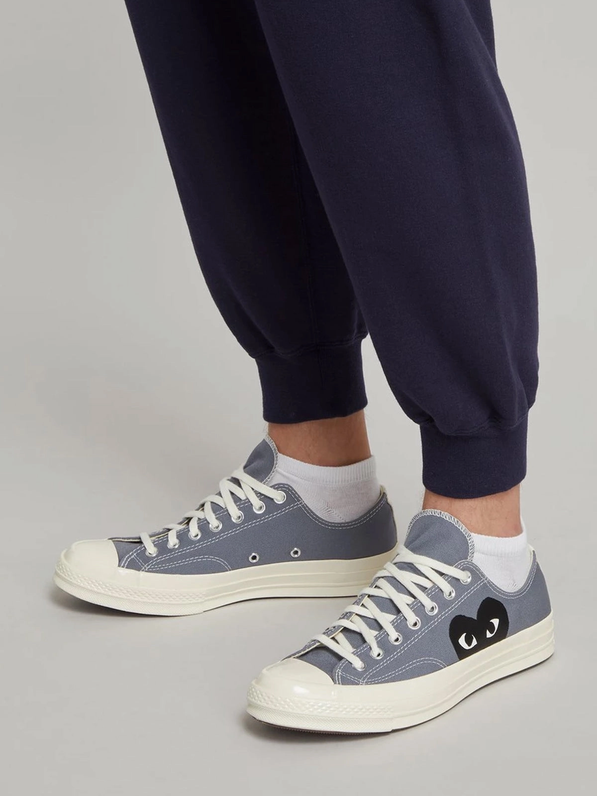 Converse Low 'Chuck Taylor' Sneakers - Grey Puncture Resistant Plate Dynamic piece