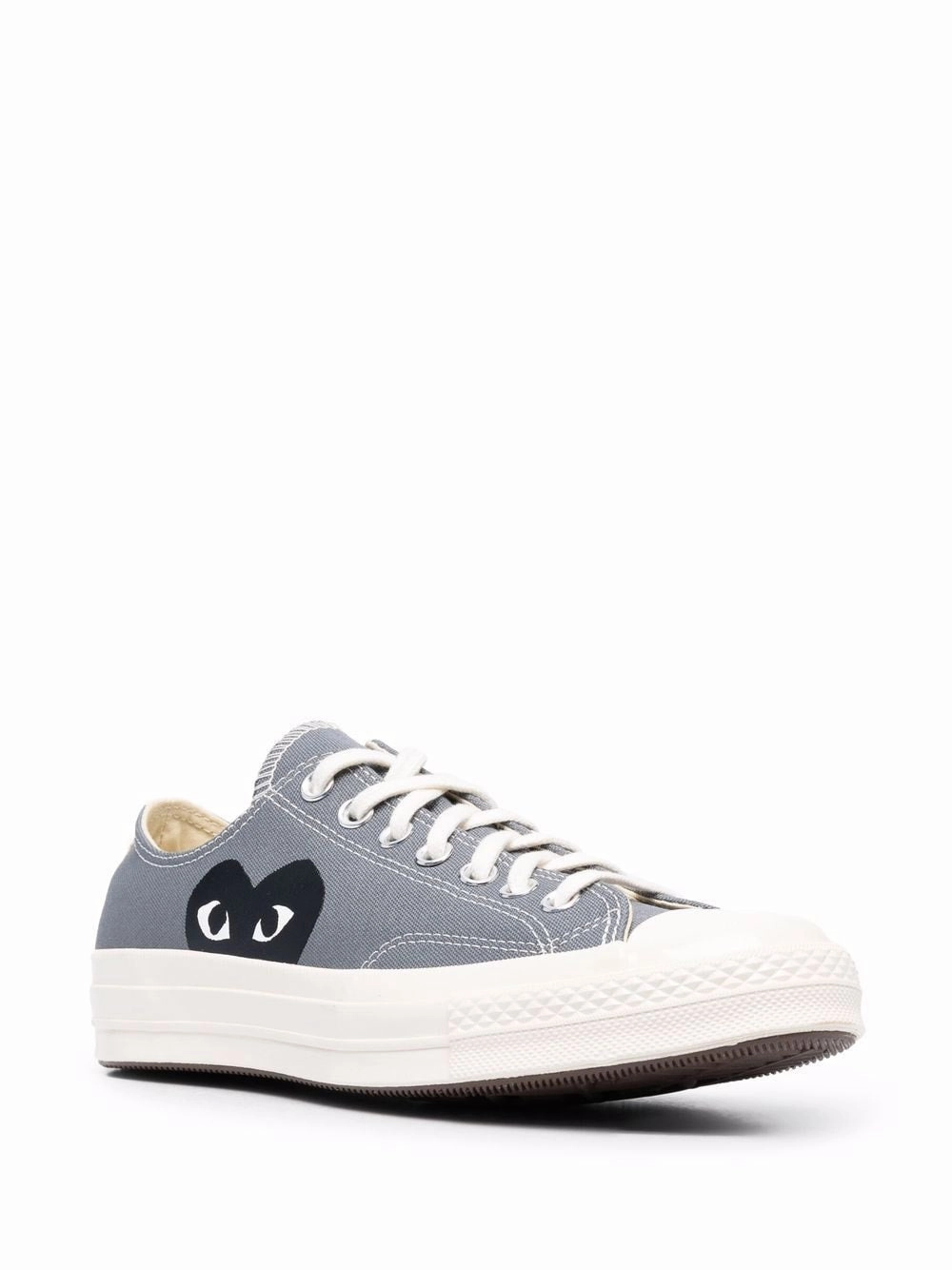 Converse Low 'Chuck Taylor' Sneakers - Grey Breathable Quarter Panels