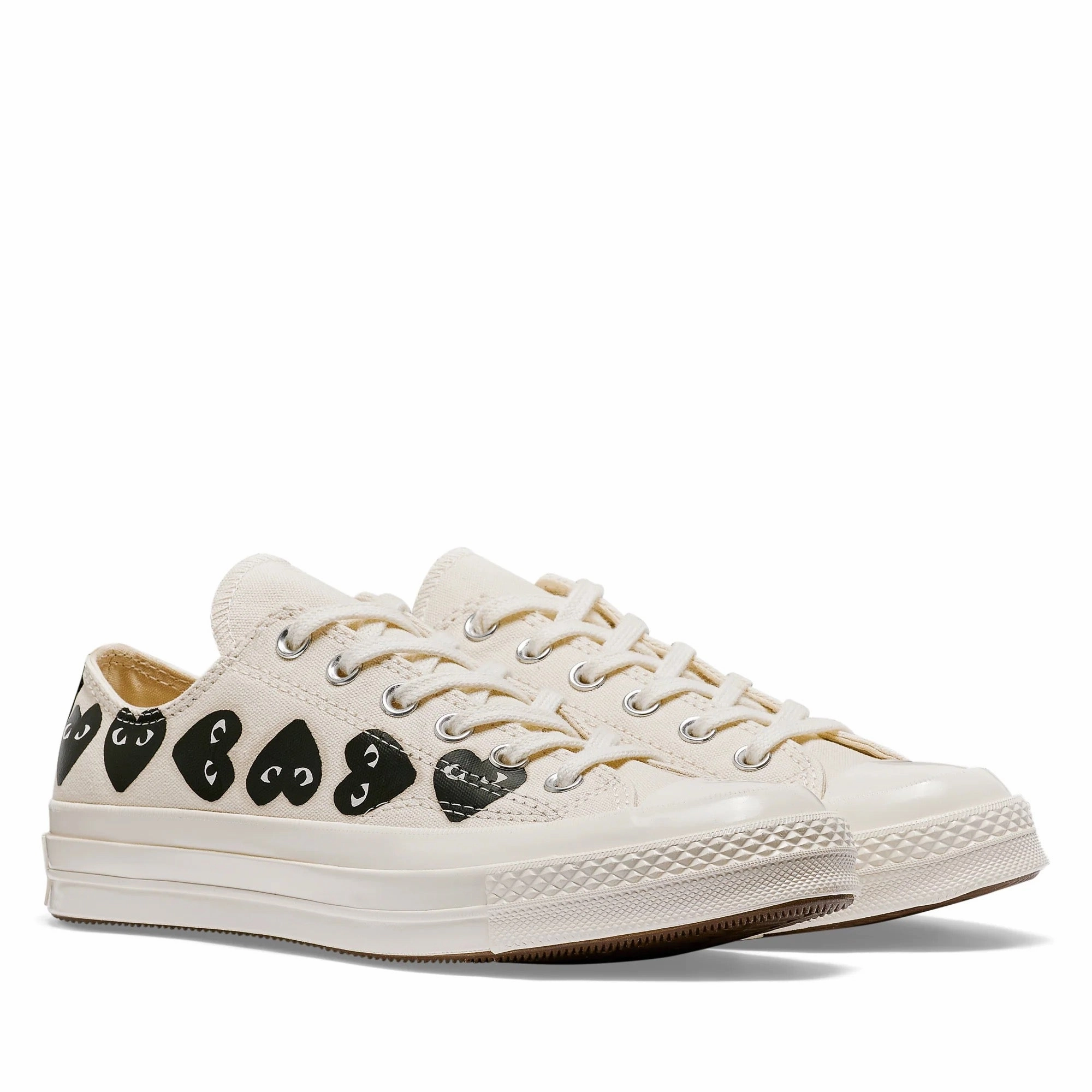 Converse Low 'Chuck Taylor' Sneakers Multi Heart - White Travel Step Smart stability