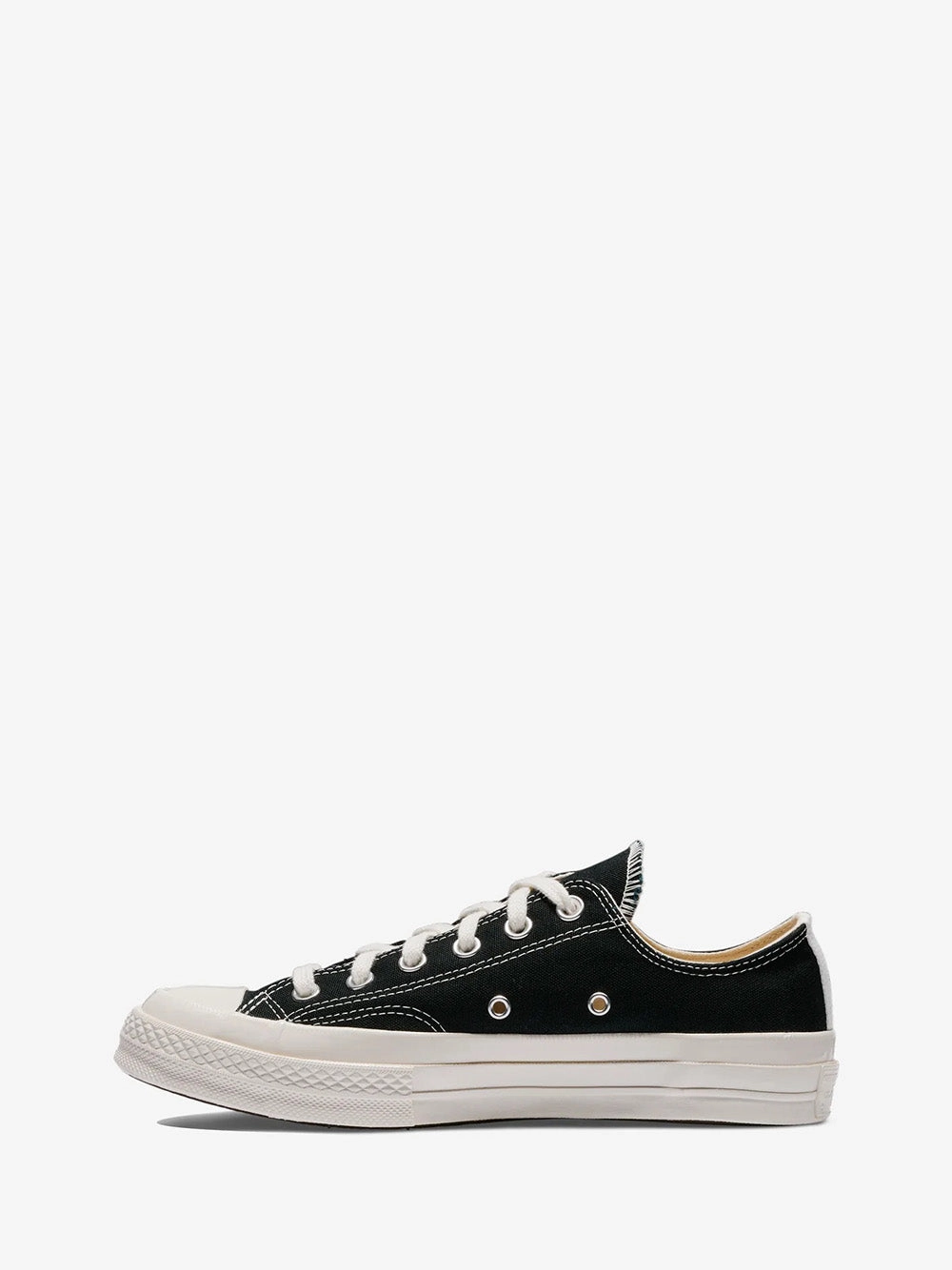 Converse Low 'Chuck Taylor' Sneakers Small Heart - Black Thermal Regulation Lining High Density
