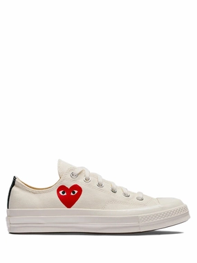Converse Low 'Chuck Taylor' Sneakers Small Heart - White Stretch Step Affordable