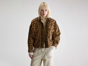 Wyat leopard overshirt (252 / W / COMBO B) Cold Day Look