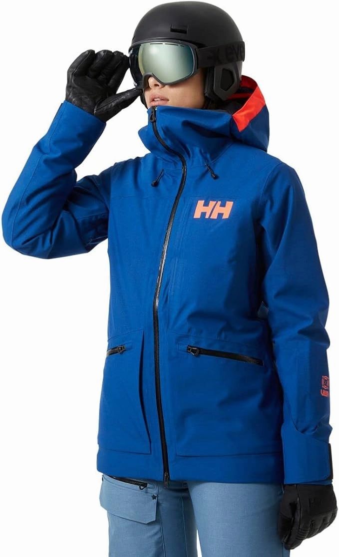 Helly Hansen W's Powderqueen 3.0 Ski Jacket Hypoallergenic Interior Layer SeamlessShoulderPanels