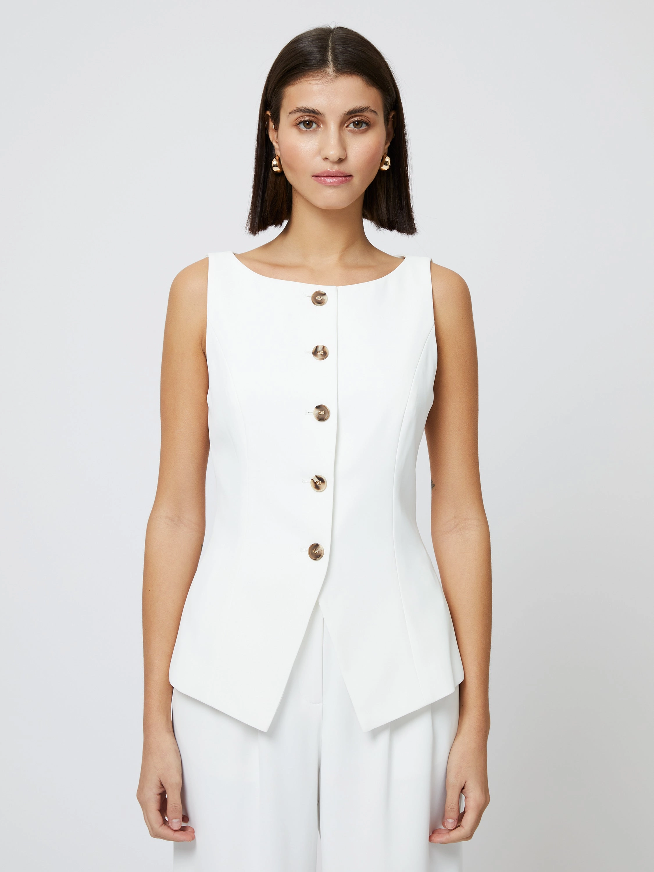 Harry Suiting Waistcoat Top Bless Touch Summer Ease