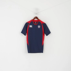 Canterbury Men S Shirt Navy Corcaigh GAA Gaelic Football Jersey Vintage Top Low Profile Silhouette